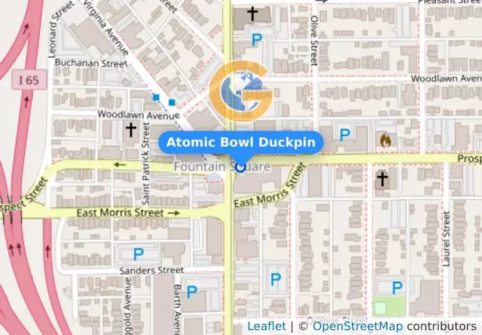 Atomic Bowl Duckpin