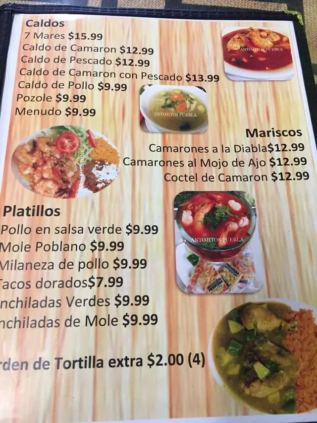 Antojitos Puebla