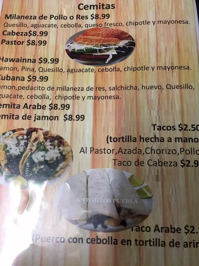 Antojitos Puebla