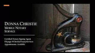 Donna Christie Mobile Notary Services