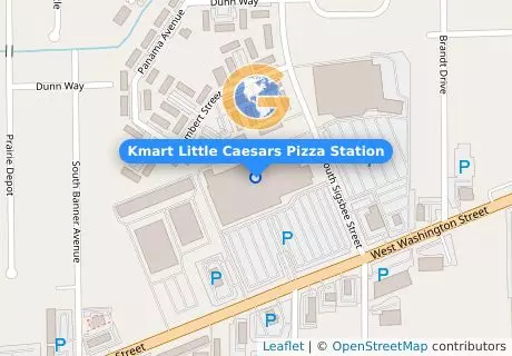Kmart Little Caesars Pizza Station