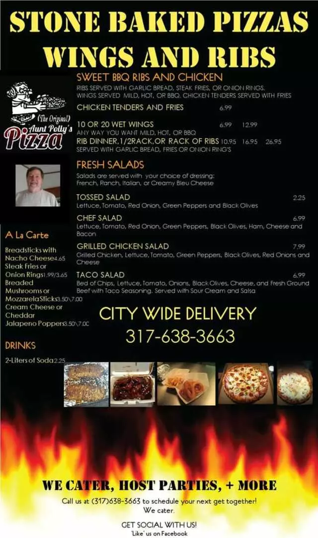 Aunt Polly’s Pizza