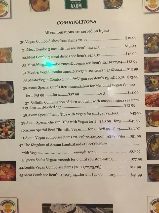 Axum Ethiopian Restaurant