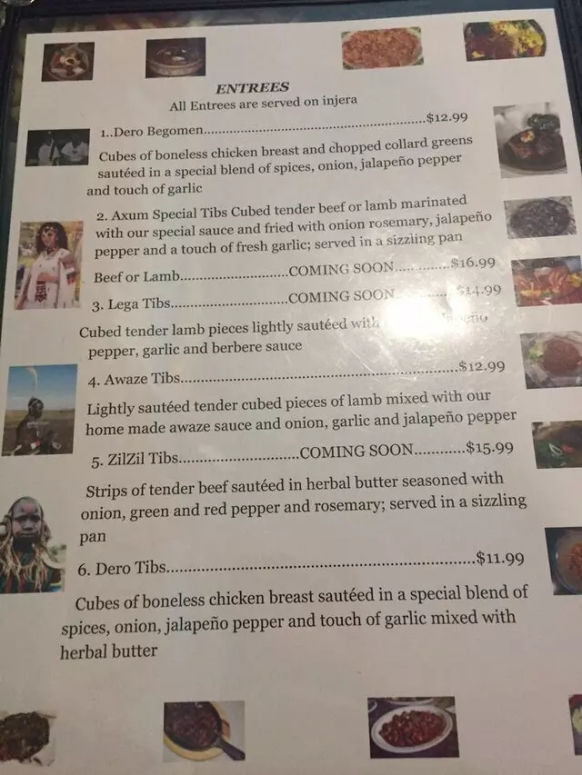 Axum Ethiopian Restaurant