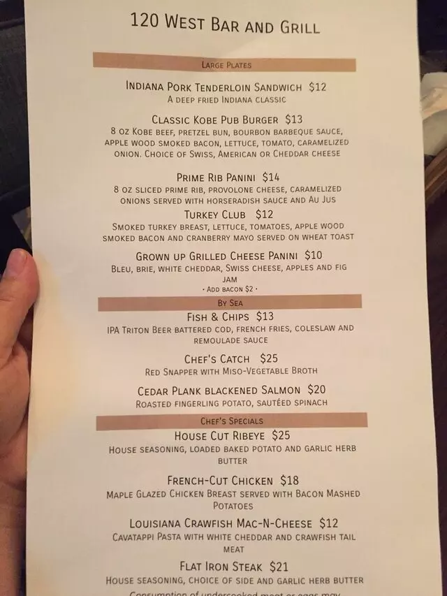 120 West Bar & Grill