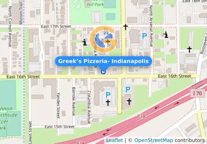Greek’s Pizzeria-  Indianapolis