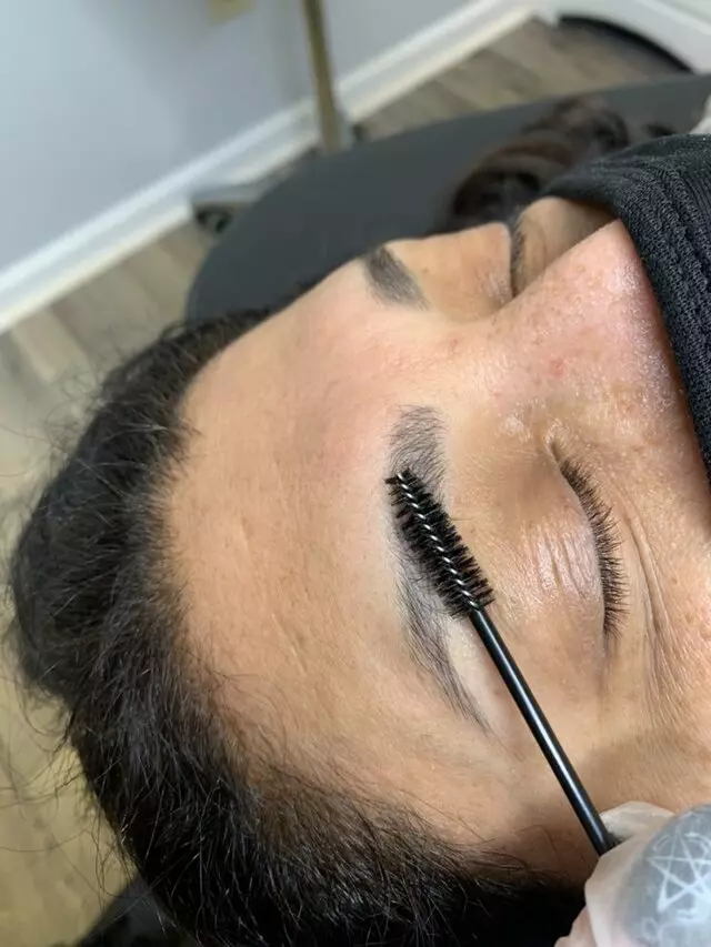 Brows, ink.