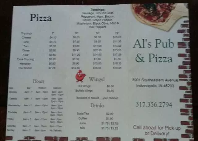 Al’s Pub & Pizza