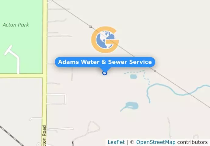 Adams Water & Sewer Service
